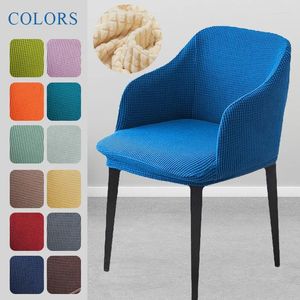 Chaves de cadeira Tampa alta Tampa de braço Elastic Slipcovers Cadeiras de escritório Decoração de casa assento