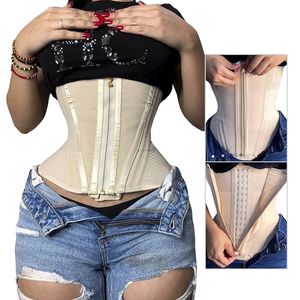 Tight Corset Strapless Columbia Hourglass Body Sculpture Binding Belt Styling Back Stems Fajas Female Shape 240507