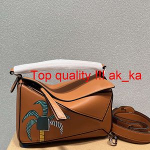 9 dagar levererade geometri lyxiga designers axelväskor modekudde påse crossbody clutch läder handväskor messenger kvinnor tote handväska plånbok geometrisk kosm