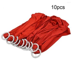 Camas de cadeiras Cadeiras cobrem faixa feita à mão em casa Poliéster Substituição Prática Spandex 10pcs Alongamento 13 35 cm de banquete