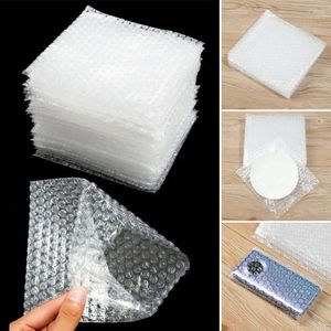 Storage Bags 50pcs 5 Sizes Envelope Cushioning Covers Shockproof Package White Bubble Bag Protective Wrap Foam Packing