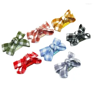 Dog Apparel Simple Korean Style Pet Handmade Headband For Dogs And CatsTeddy Yorkshire Hair Clip Hairpin Bowknot Supplies Accessories