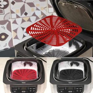 Double Boilers Re-useable Silicone Mat For Air Fryer With Non-Stick Pad Household Kitchen Cooking Accessories And Supplies