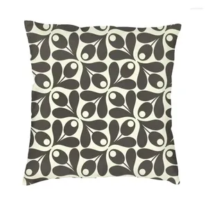 Yastık orla kiely sanat modern atış kapağı ev dekorasyonu geometrik çiçekler kanepe kadife yastık kılıfı