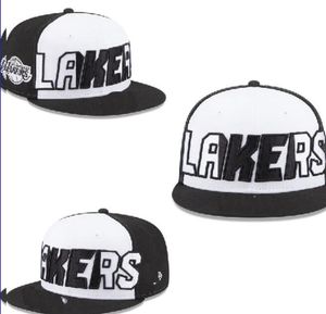 Los Angeles''lakers''ball Caps 2023-24 Unisex Baseball Cap Snapback Hat Finals Champions Locker Room 9Fifty Sun Hat Embroidery Spring Summer Cap Wholesale Beanies B B