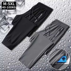 Herrbyxor män avslappnade byxor fitness sportkläder träning bottnar mager sweatpants bomullsbyxor gym jogger spår byxor mens joggers 5xl y240513