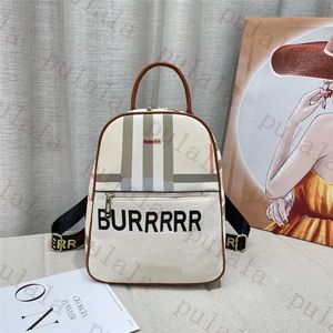 Designer Backpack Stripe Plaid School Bag Rucksack Men Women Luxury Backpacks Fashion canvas back pack Famous Shoulder Bag Large Capacity Travel bag Knapsack