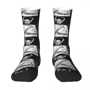 Men's Socks Classic Bride Of Frankenstein Unisex Winter Cycling Happy Street Style Crazy Sock