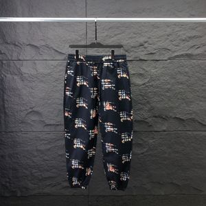 Designer Men's Pants High quality wide leg casual pants letter print K07