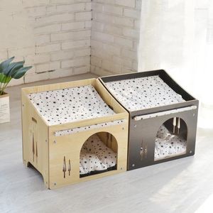 Carriers Cat Combination Pet Bed Framing Tree Tree House Box Nest Dieune Sala impilabile