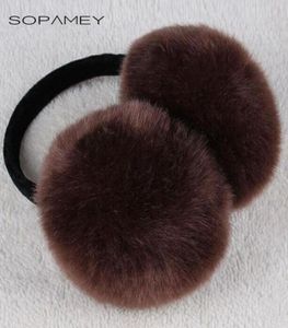 Muffs de orelha moda moda ful mulheres pilhas de ouvido para marca de inverno confortável capa quente meninas garotas ajustáveis2639234