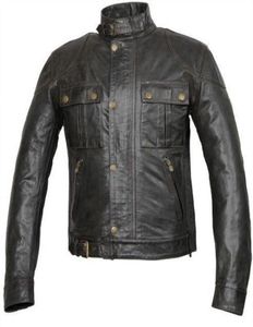 Men leather Jackets latest style exquisite cow leather long sleeves tight fit Classic 4387053
