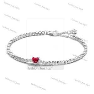 2024 designer Pandorabracelet Family's Star Dual Pulling Snake Bone Silver Plated Heart Tennis Moon Shining Pear Light Bracelet