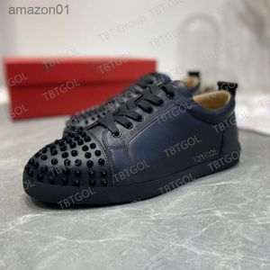 Röda botten skor män kvinnor junior spikes tränare platt sneakers orlato män skor patent läder löpare tennistränare eu47 loubotinlies chistains ks31