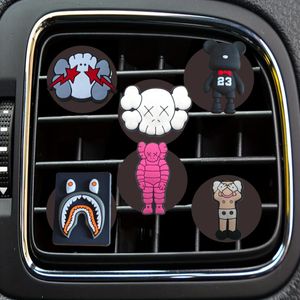 Interior Decorations Violent Bear Cartoon Car Air Vent Clip Outlet Per Clips Decorative Freshener Conditioner Conditioning Drop Delive Othlv