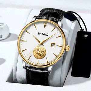 2024New Brand Tiktok White List Kirin hela automatiska mekaniska mäns affärsfristig Simple Waterproof Watch Watch Watch