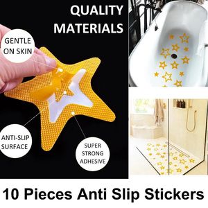 Banyo Paspaslar 10 PCS Banyo Küvet Anti-Sıdlı Çıkartmalar Peva Duş Odası Merdiven Zemin Ayakkabı Tabanı Anti-Slip Bant Güvenliği Tam Durdurma Slide Pad