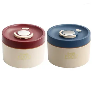 Dinnerware Portable Lunch Containers Thermal Insulated Leak-proof Box For School Office Camping Storage Kitchen Home Accessories