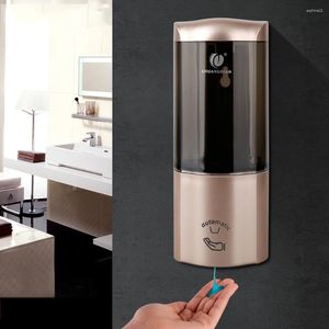 Sıvı sabun dağıtıcı 300ml otomatik duvara monte mutfak banyo duş IR sensörü dokunmasız