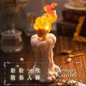 Night Lights Candle Girl Candle Tide Game Glowing Decoration Gift New Strange Twilight Mini Night Light S240513