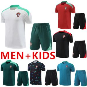 2024 Portugal Tracksuit Joao Felix Soccer Jerseys Jerseys português Ronaldo Bernardo Bruno Fernandes J. Danilo 24 25 Nacional