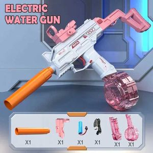 Gun Toys Uzi Smg Water Gun Электрический пистолет стреляет из игрушек.