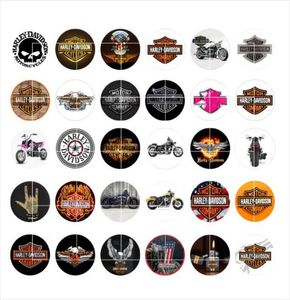 Punk Motorcykel Snap -knapp smycken charm Popper för armband 30st Lot GL026 smycken tillverkning9757080