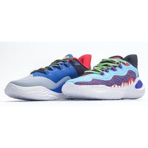 Curry11 Mens Basketabll Sapatos FULTO FLUXO 11 Campeões Mindset Guard Dub Nation for Man Athleisure Sneakers de alta qualidade Tamanho 7 - 12