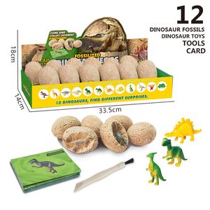 Dino Eggs Dodosky graben Dinosaurier fossile Eier, Dinosaurier Eier Ausgrabung Osterspielzeug Kinder Geschenke für 6-15-Jährige Jungen Jungen Mädchen Stammspielzeug für 4-12-Jährige Jungen-Ostereier