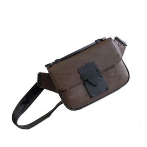 7A di alta qualità uomini donne bumbag designer blocco imbracatura neon m45864 spalla marrone croce bumbag spalla borsetta