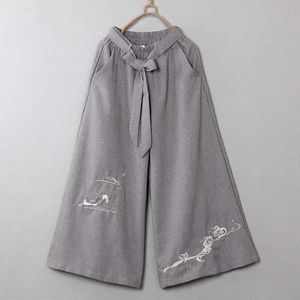 Женские брюки Capris Online китайский магазин 2021 китайские брюки женский хлопковой льняная льня