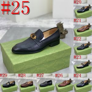 39Model Double Monk Straps Men Designer Dress Shoes Luxury Wedding Best Man Shoe Genuine Leather Designer Formal Brogue Shoes Men