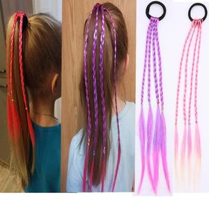 Nuove ragazze carine elastici elastici elastici per la corda per capelli BRAIDES ACCESSORI PERCHIO CATAILI ANCONTI BASSI TWOT BRAIDER