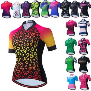 Jackets de corrida Weimostar 2024 Pro Team Cycling Jersey Women Women Summer Roupas de bicicleta Quick Dry MTB Tops