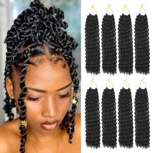 Pre twisted Passion Twist Braids Hair synthetic wig crochet hair double strand