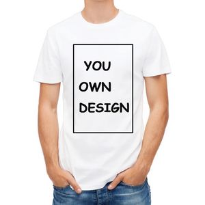 画像処理高品質のカスタマイズされた男性Tシャツ印刷あなた自身のデザインQRコードPOカジュアルTシャツ240513