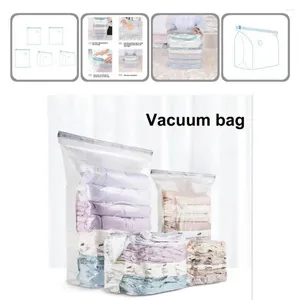 Storage Bags Vacuum Pouch Lightweight Space Saver Convenient Large Capacity Durable Transparent Compression