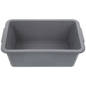 Storage Bottles Plastic Bus Tub Commercial Rectangular Bin Restaurant Dish Wash Basin Utility Tote