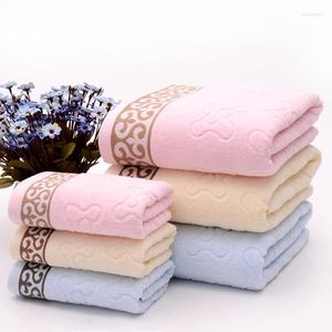 Toalha Moda de Moda (3pcs/lote) Conjunto de banho 1 70cm 140cm 2 34cm 74cm Cotton Piece Face Wholesale 3 cores