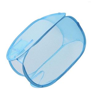 Laundry Bags Foldable Grid Basket Lightweight Washing For Storing Toys Sporting Goods Cloths RERI889