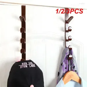 Kitchen Storage 1/2/3PCS Bedroom Door Hanger Clothes Hanging Rack Over The Plastic Home Organization Hooks Purse Holder For Bags