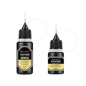 Garrafas de armazenamento Primer de unha Primer livre lavagem de 10 ml/5ml borda pegajosa cola de cola produtos de aprimoramento forte em gel de calafetagem vermelho conveniente