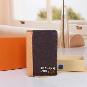 New Designer Card Holder Men Women Credit Card Holder High quality Mini Wallet Damier Graphite Pocket Purse ID Pouch Business Wallets Free Hot Stamp Letter With Box