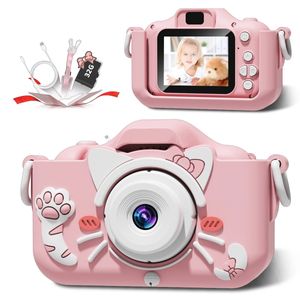 Детская игрушка камера Digital Children Projection Video Outdoor Pography 32 ГБ подарок для SET 240509