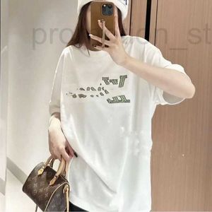 Męskie T-shirty Designer Wysokiej jakości czysty bawełniany lato Nowe męskie i damskie T-shirt z krótkim rękawem INS Około szyi Trendy drukowane luźne mdps