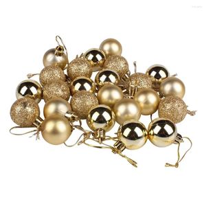 Figurine decorative Fruit Christmas Green Ball Ornaments Decorations per decorazioni per feste di nozze per le vacanze