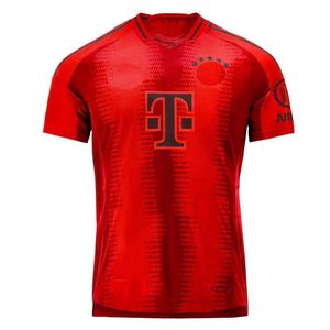 24 25 Bayerns Munchens Kit Jersey FC Bayerns Classic Jersey, top curta de alta qualidade, camisa esportiva de marca, camiseta de camiseta de marca adulta e infantil Musiala Muller Sane