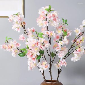 Декоративные цветы Супер красивые большие ветви Японская вишня имитация цветочные цветы ручной работы.