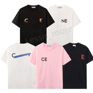 Erkek tasarımcı tişört yaz tshirt marka kıyafetleri moda üstleri trend lüks pamuk kısa gömlek grafik tişört mektupları yazdıran kadınlar rahat ABD boyutu xs-xl