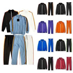 Mens Tracksuits Fashion Mens Tracksuit Sweatpants Womens Casual Tracksuit 2 Piece Sets Classic Print Jackets Suits Men Sport Jogging Palm Pants Sweatsuits